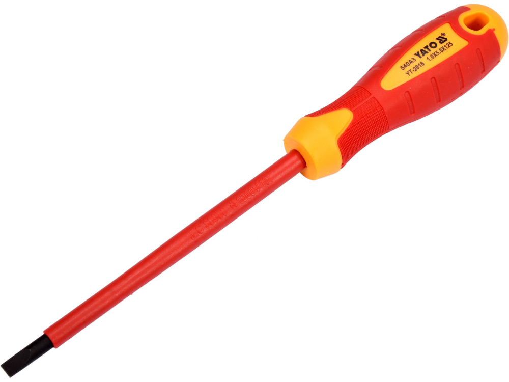 INSULATED SCREWDRIVER 1000 V 5,5X125 MM [2]