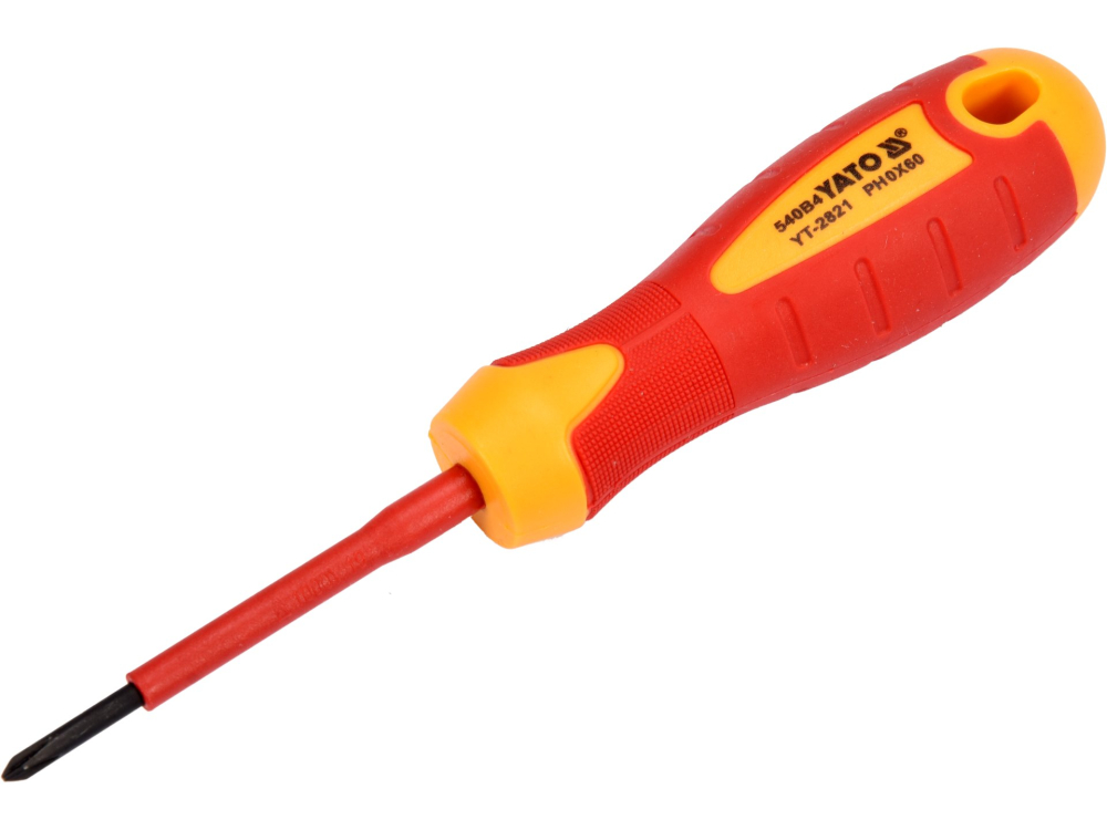 INSULATED SCREWDRIVER 1000 V PH0X60 MM [2]