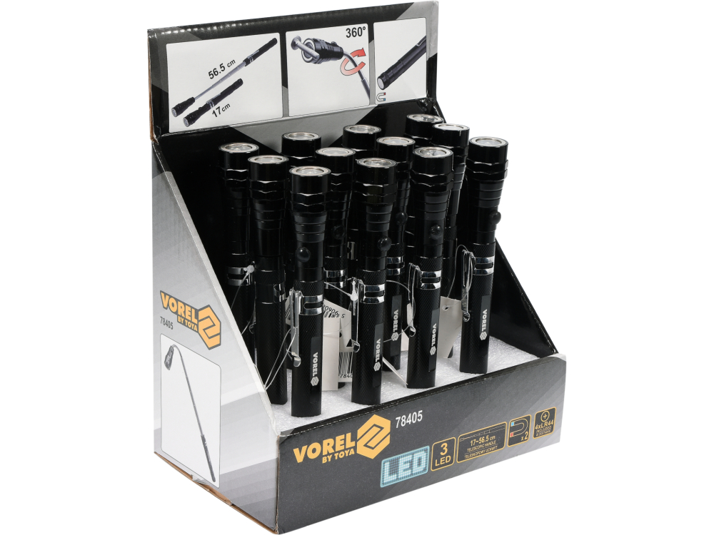 PICK UP TOOL WITH MAGNET AND 3 LEDS [6]