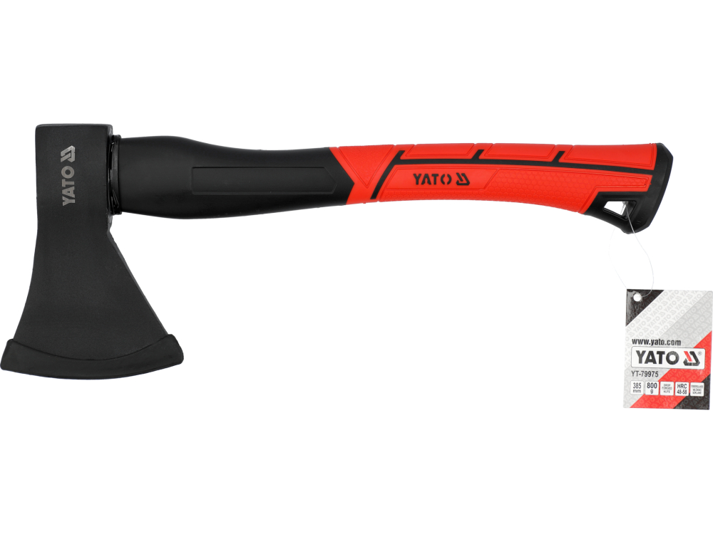CHOPPING AXE 800G FIBERGLASS HANDLE [4]