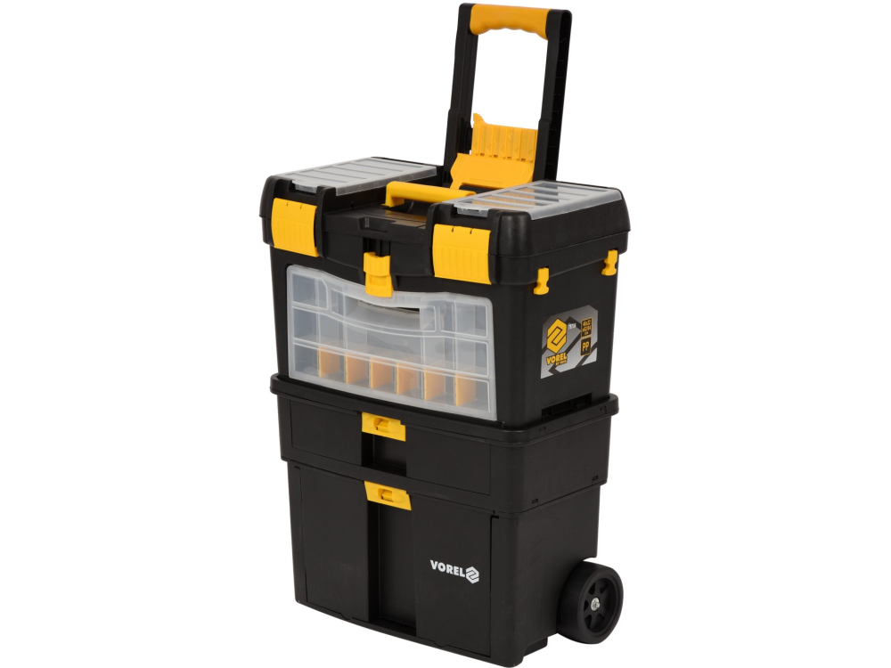 TROLLEY TOOL BOX WITH REMOVABLE ORGANIZER [2]