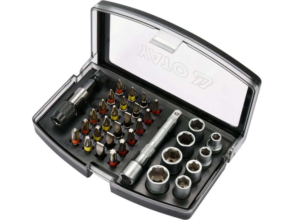 34PCS SCREWDRIVER BIT AND SOCKET SET [2]