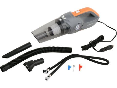 CAR VACUUM CLEANER WITH COMPRESSOR 80W [10]