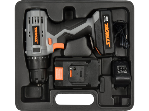 DRILL DRIVER 20V, 22 NM - 2X BATTERY 1.3 AH [4]