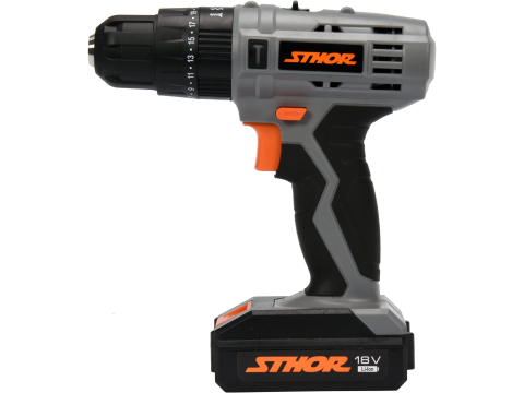 IMPACT DRILL DRIVER 18V, 24 NM - BATTERY 1.3 AH [1]