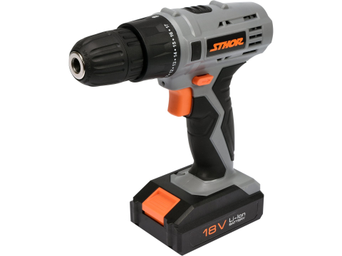 Scule electrice cu acumulator - DRILL DRIVER 18V, 17 NM - BATTERY 1.3 AH