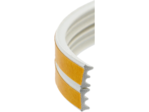 SEAL FOR WINDOWS AND DOORS EPDM TYPE E WHITE 150M [1]
