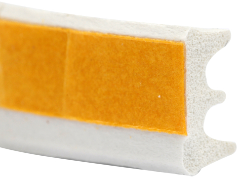 SEAL FOR WINDOWS AND DOORS EPDM TYPE E WHITE 6M [1]