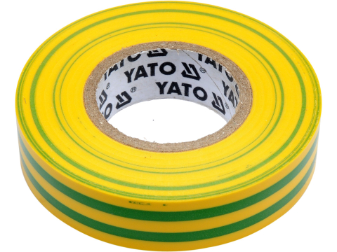 Scule și unelte pentru constructii - ELECTRICAL INSULATION TAPE YELLOW-GREEN 15MMX20M