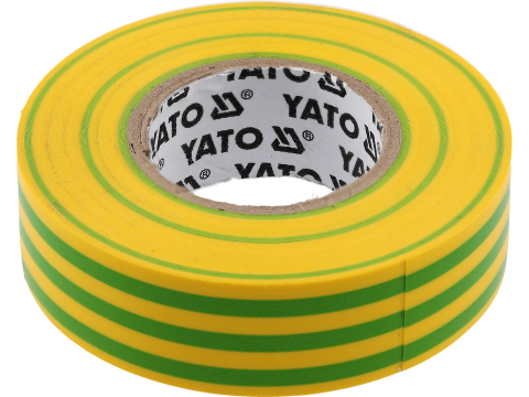 Scule și unelte pentru constructii - ELECTRICAL INSULATION TAPE YELLOW-GREEN