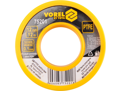 Scule instalatori - PTFE TAPE 12MX12MMX0.1MM