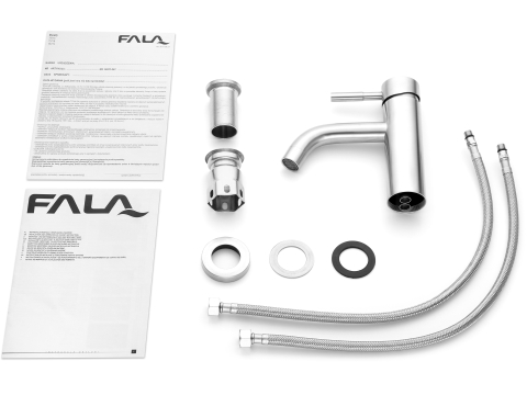 BASIN MIXER 'STEELY 1' [2]