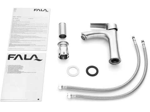 BASIN MIXER 'STEELY 3' [2]