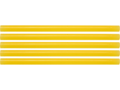 Pistol de lipit cu acumulator - 5PCS SET OF GLUE STICKS 11,2X200M YELLOW
