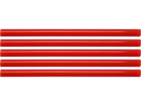 Pistol de lipit cu acumulator - 5PCS SET OF GLUE STICKS 11,2X200M RED