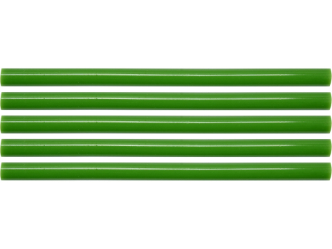 Pistol de lipit cu acumulator - 5PCS SET OF GLUE STICKS 11,2X200M GREEN