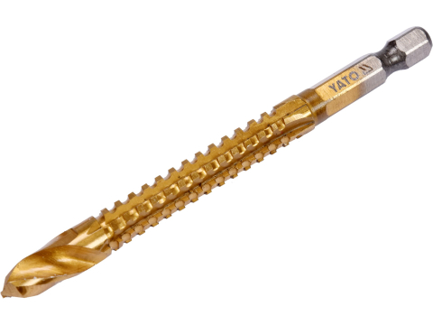 SAW DRILL 8,0MM HSS-TIN HEX [1]