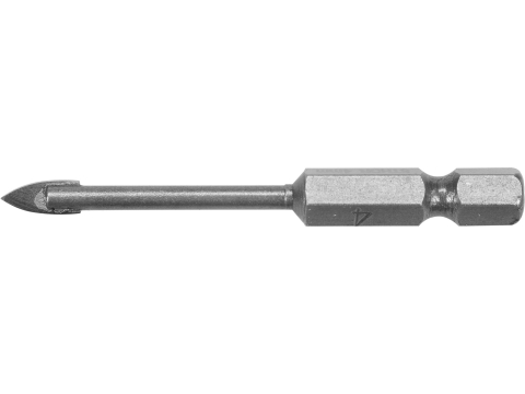 Accesorii si echipamente - GLASS AND TILE DRILL WITH HEX SHANK 4MM