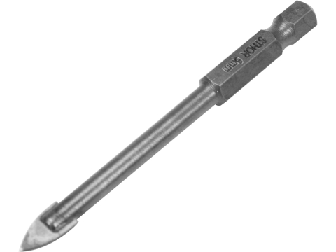 GLASS AND TILE DRILL WITH HEX SHANK 6MM [1]