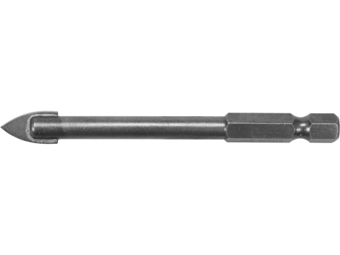 Accesorii si echipamente - GLASS AND TILE DRILL WITH HEX SHANK 8MM