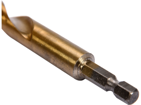 METAL DRILL WITH HEX SHANK 12,0MM TITAN [1]