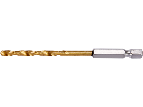 Accesorii si echipamente - METAL DRILL WITH HEX SHANK 4,5MM TITAN