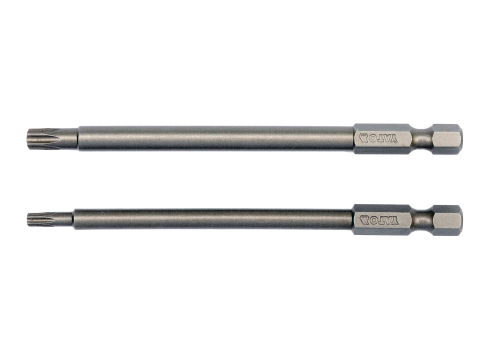 Insurubare - SCREWDRIVER BIT SETS 1/4'', 2 PCS - TORX SECURITY: T15X100MM; T27X100MM 1/4'' HEX DRIVE
