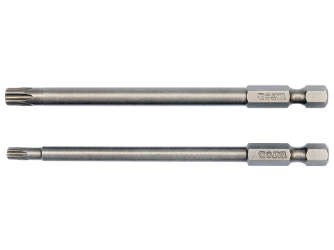 Insurubare - SCREWDRIVER BIT SETS 1/4'', 2 PCS - TORX SECURITY: T20X100MM; T30X100MM 1/4'' HEX DRIVE