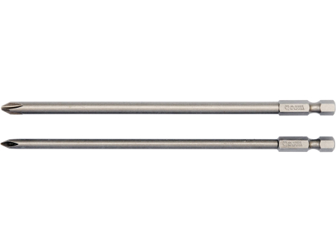 Scule electrice - SCREWDRIVER BIT SETS 1/4'', 2 PCS - PHILLIPS: PH1X150MM; PH2X150MM 1/4'' HEX DRIVE