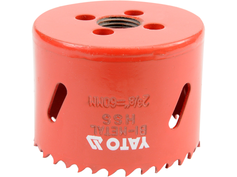BI-METAL HOLE SAW HSS M3, 60 MM [1]