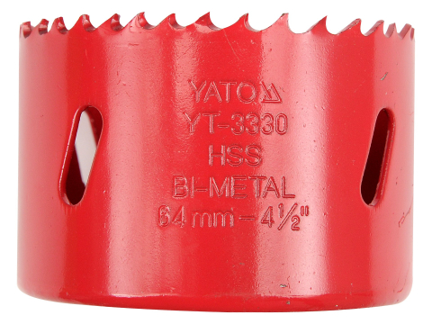 Scule electrice - BI-METAL HOLE SAW HSS M3, 64 MM