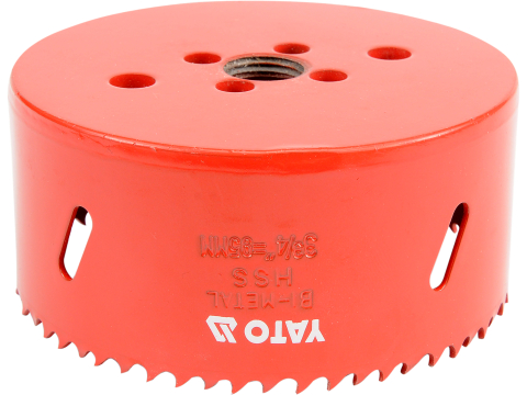 BI-METAL HOLE SAW HSS M3, 95 MM [1]