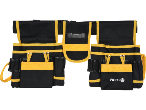 Protecție - TOOL BELT WITH SLIDING BAGS AND SLIDING HOLDER FOR MEASURING TAPE