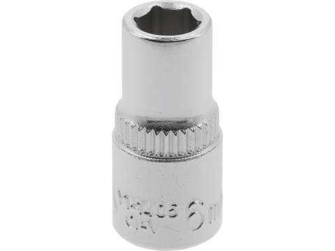 Scule de mână - HEXAGONAL SOCKET 1/4'' 6 MM