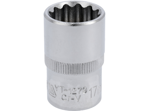 Scule de mână - BI-HEXAGONAL SOCKET 1/2'' 17 MM