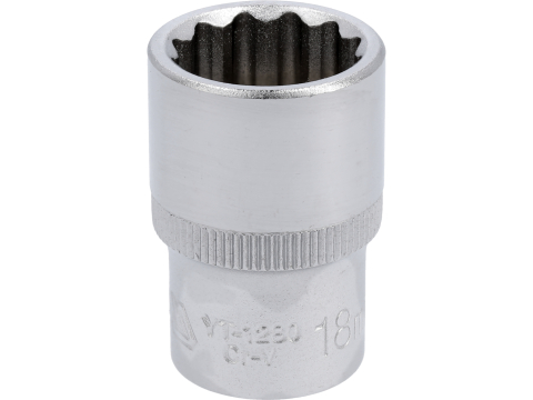 Scule de mână - BI-HEXAGONAL SOCKET 1/2'' 18 MM