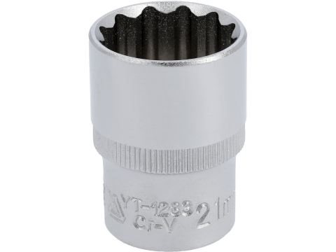 Scule de mână - BI-HEXAGONAL SOCKET 1/2'' 21 MM
