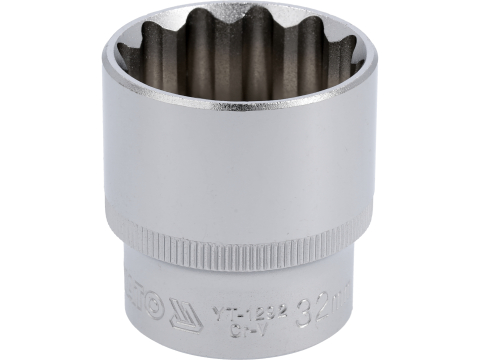 Scule de mână - BI-HEXAGONAL SOCKET 1/2'' 32 MM