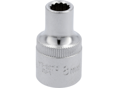 Scule de mână - BI-HEXAGONAL SOCKET 1/2'' 8 MM