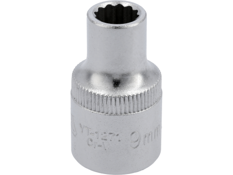 Scule de mână - BI-HEXAGONAL SOCKET 1/2'' 9 MM