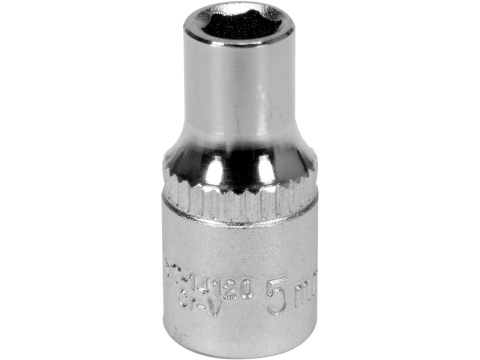 Scule de mână - SOCKET 5MM 1/4" 6PT CV REGULAR