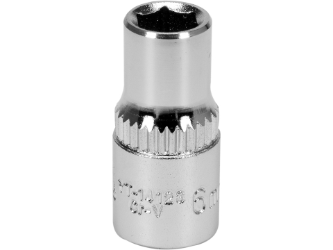 Scule de mână - SOCKET  6MM 1/4" 6PT CV REGULAR