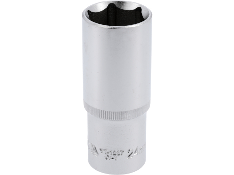 Scule de mână - HEXAGONAL DEEP SOCKET 1/2'' 24 MM