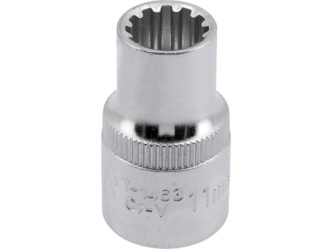 Scule de mână - SPLINE SOCKET 1/2'', 11 MM