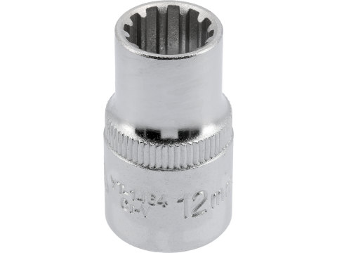 Scule de mână - SPLINE SOCKET 1/2'', 12 MM