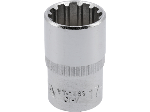 Scule de mână - SPLINE SOCKET 1/2'', 17 MM