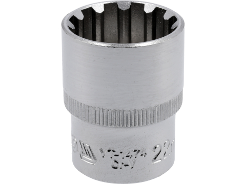Scule de mână - SPLINE SOCKET 1/2'', 22 MM