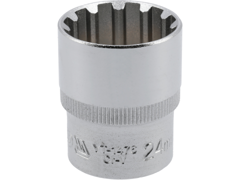 Scule de mână - SPLINE SOCKET 1/2'', 24 MM