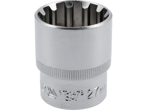 Scule de mână - SPLINE SOCKET 1/2'', 27MM