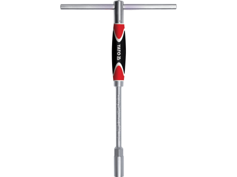 Chei și tubulare - T-TYPE DEEP SOCKET WRENCH WITH ROTARY HANDLE 8 MM